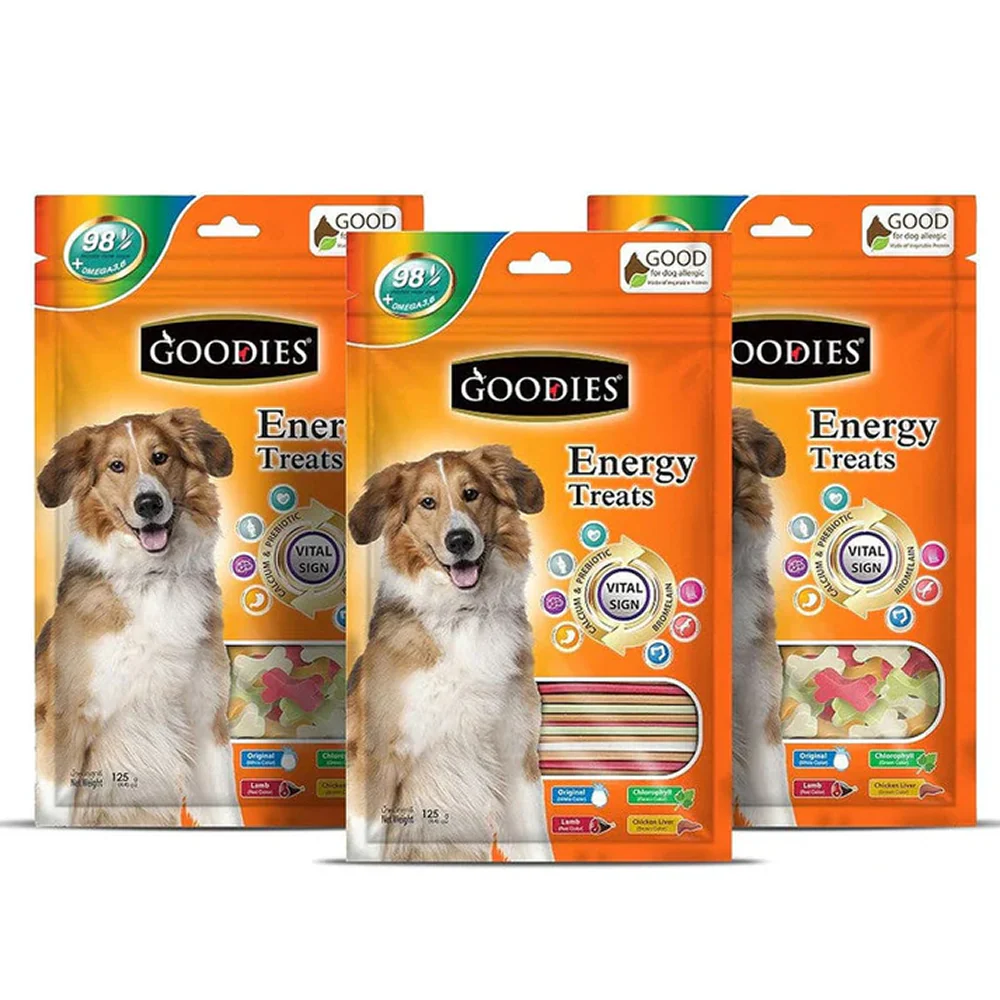 Goodies Energy Treats Calcium Flavoured Dog Treats - Image 3
