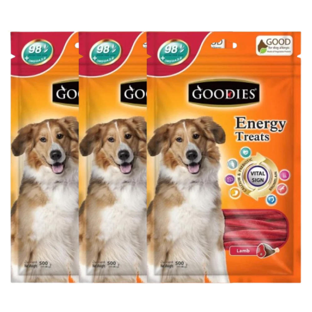 Goodies Energy Treats Lamb Flavoured Dog Treats - Image 4