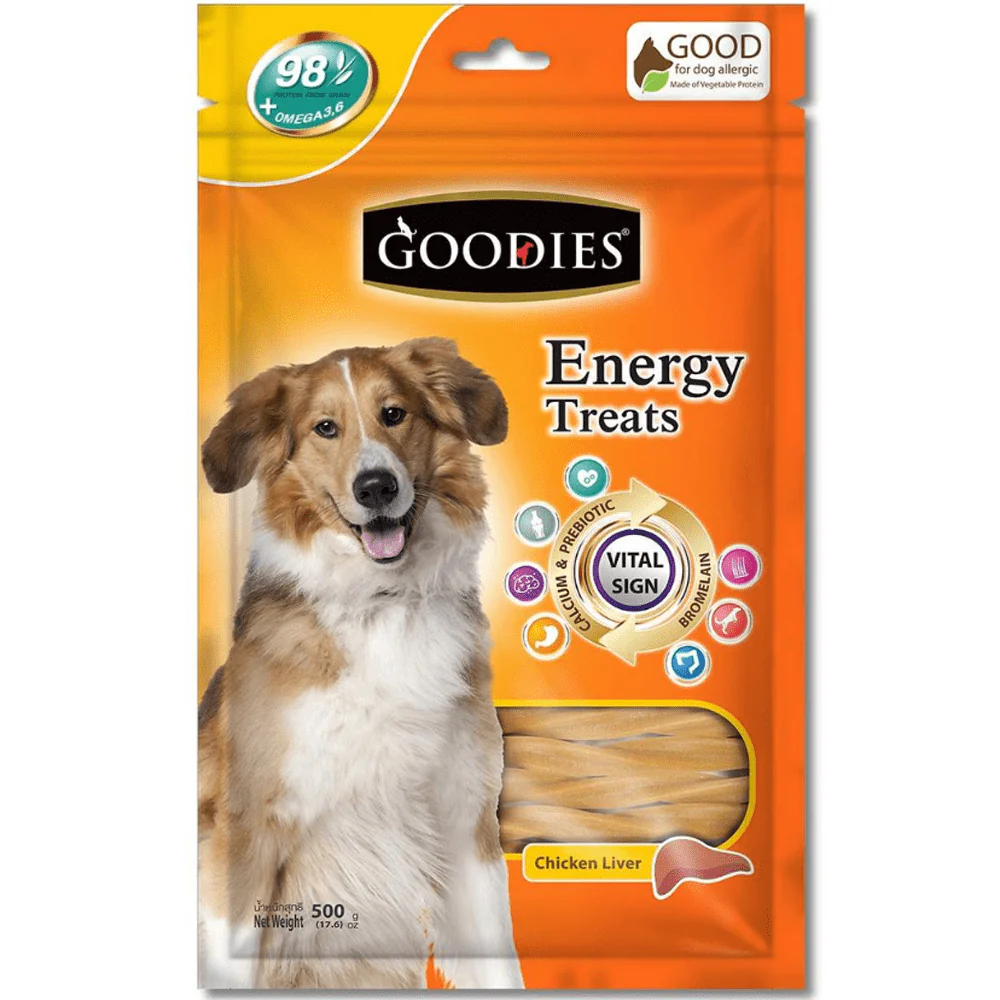 Goodies Energy Treats Liver Flavoured Dog Treats - Image 2