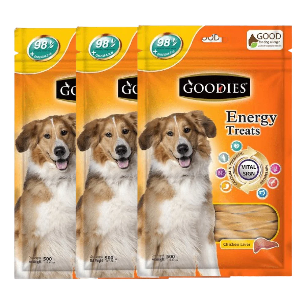 Goodies Energy Treats Liver Flavoured Dog Treats - Image 4