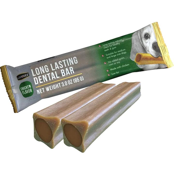 Goodies Long Lasting Dental Bar Chicken Dog Treats - Image 2