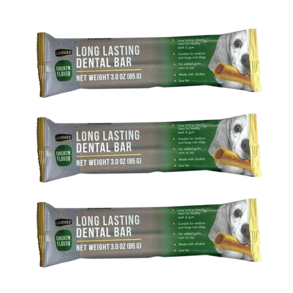 Goodies Long Lasting Dental Bar Chicken Dog Treats - Image 5