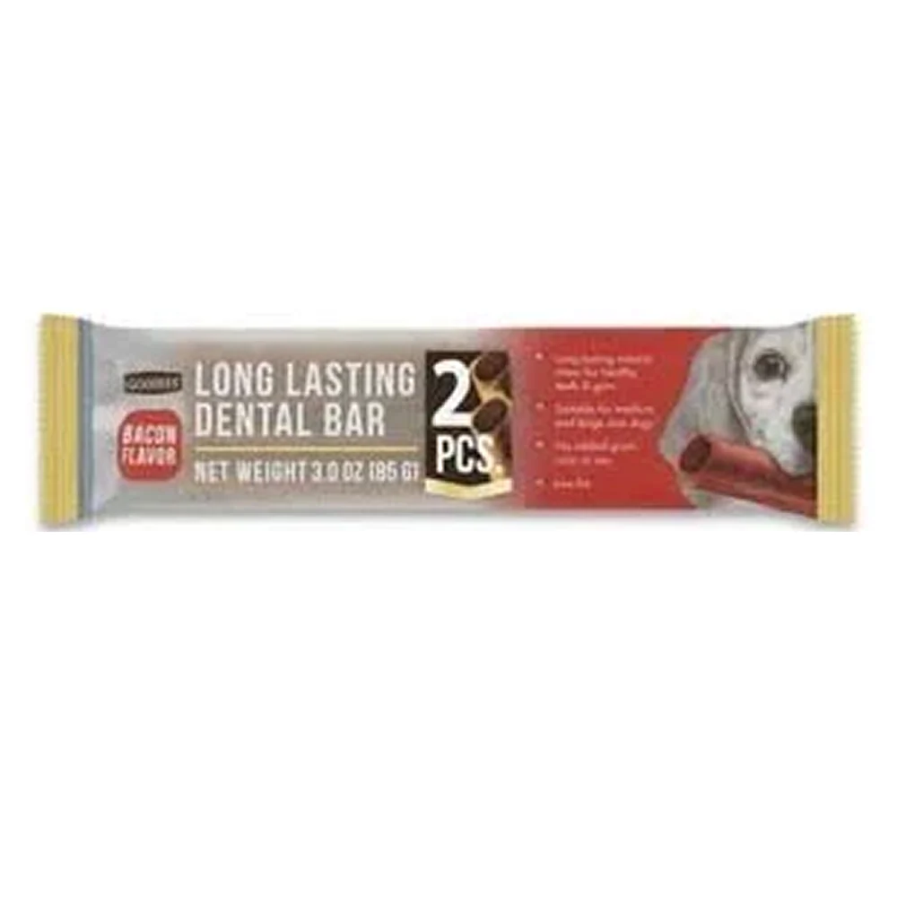 Goodies Long Lasting Dental Bar Salmon Dog Treats - Image 3