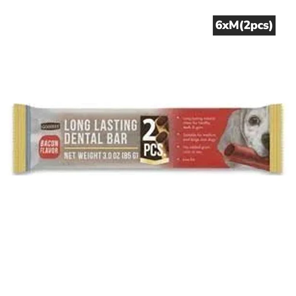 Goodies Long Lasting Dental Bar Salmon Dog Treats - Image 5