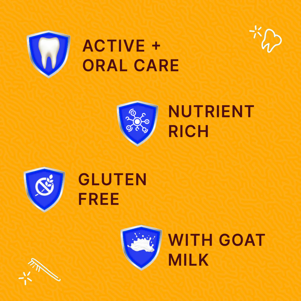 Goofy Tails Blueberry and Apple Active Dental Twists Dog Treats - Image 5