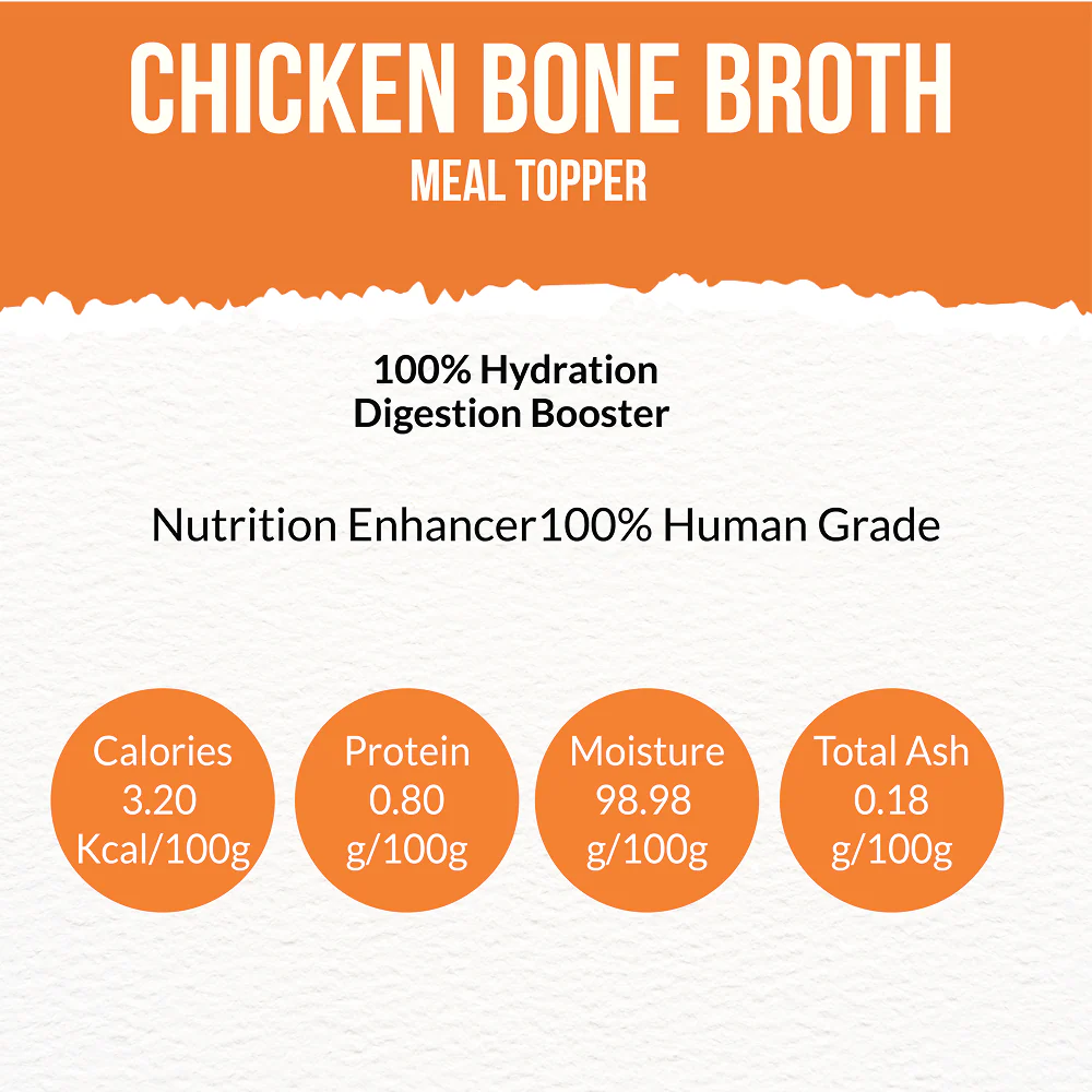 Goofy Tails Chicken Bone Broth Dog for X Small & Small Dogs 25ml (Pack of 15) - Image 11