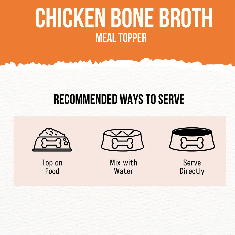 Goofy Tails Chicken Bone Broth Dog for X Small & Small Dogs 25ml (Pack of 15) - Image 5