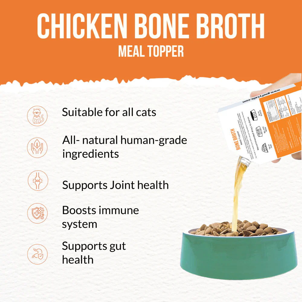 Goofy Tails Chicken Bone Broth for Cats - Image 6