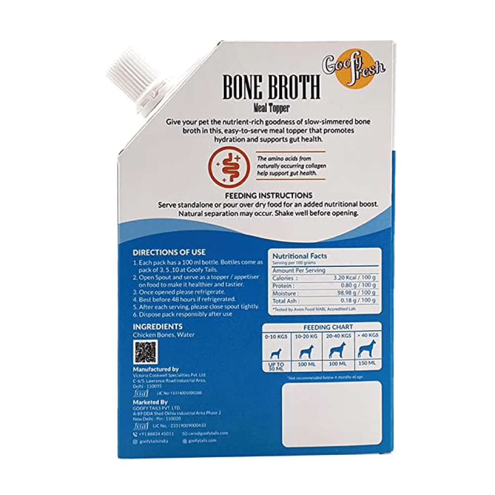 Goofy Tails Chicken Bone Broth for Dogs - Image 9