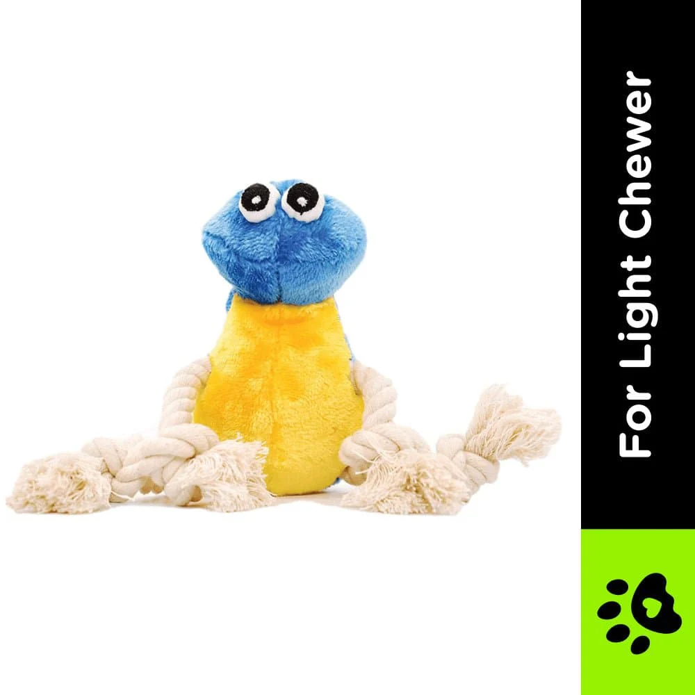 Goofy Tails Cute Furry Bird Squeaky Plush Toy for Dogs - Image 2