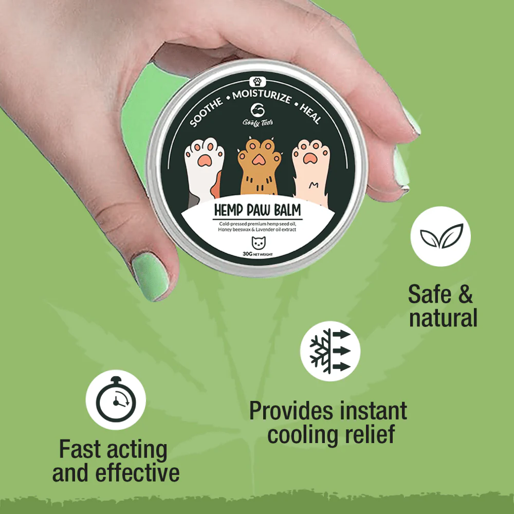 Goofy Tails Hemp Butter Paw Cream for Cats - Image 3