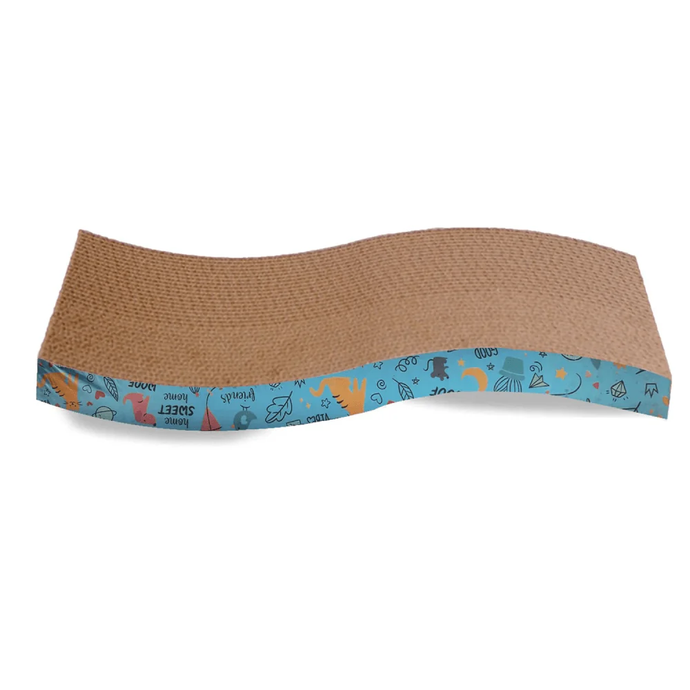 Goofy Tails Scratcher for Cats (Yellow) - Image 2