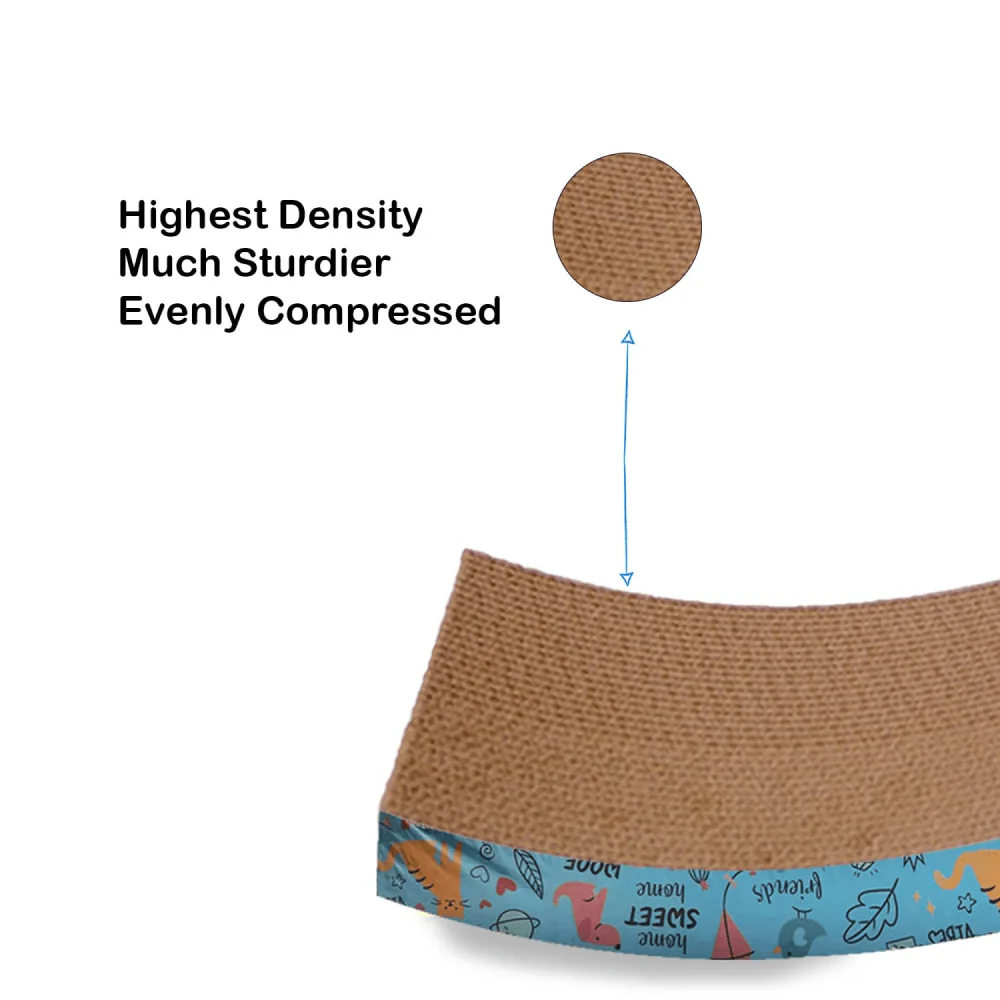 Goofy Tails Scratcher for Cats (Yellow) - Image 5