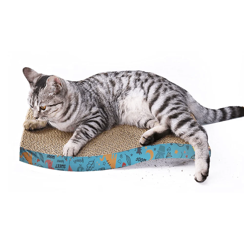 Goofy Tails Scratcher for Cats (Yellow) - Image 7