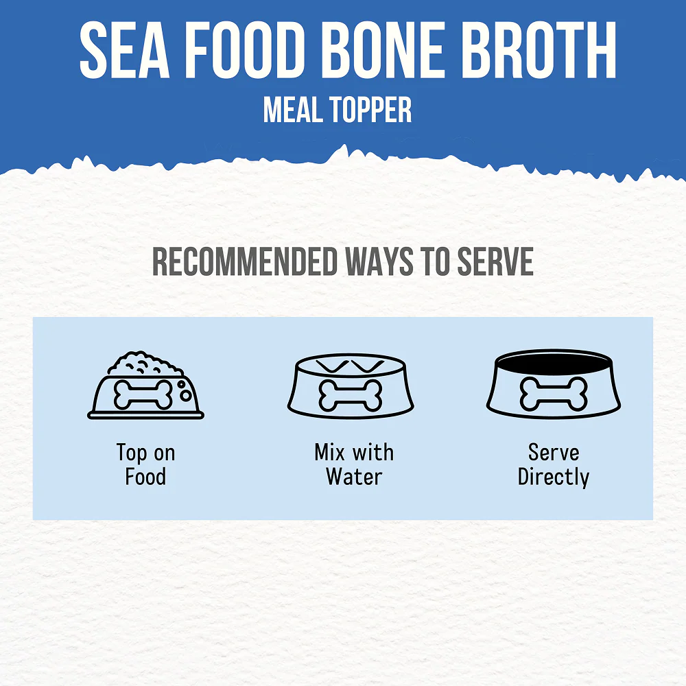 Goofy Tails Seafood Bone Broth for Cats - Image 5