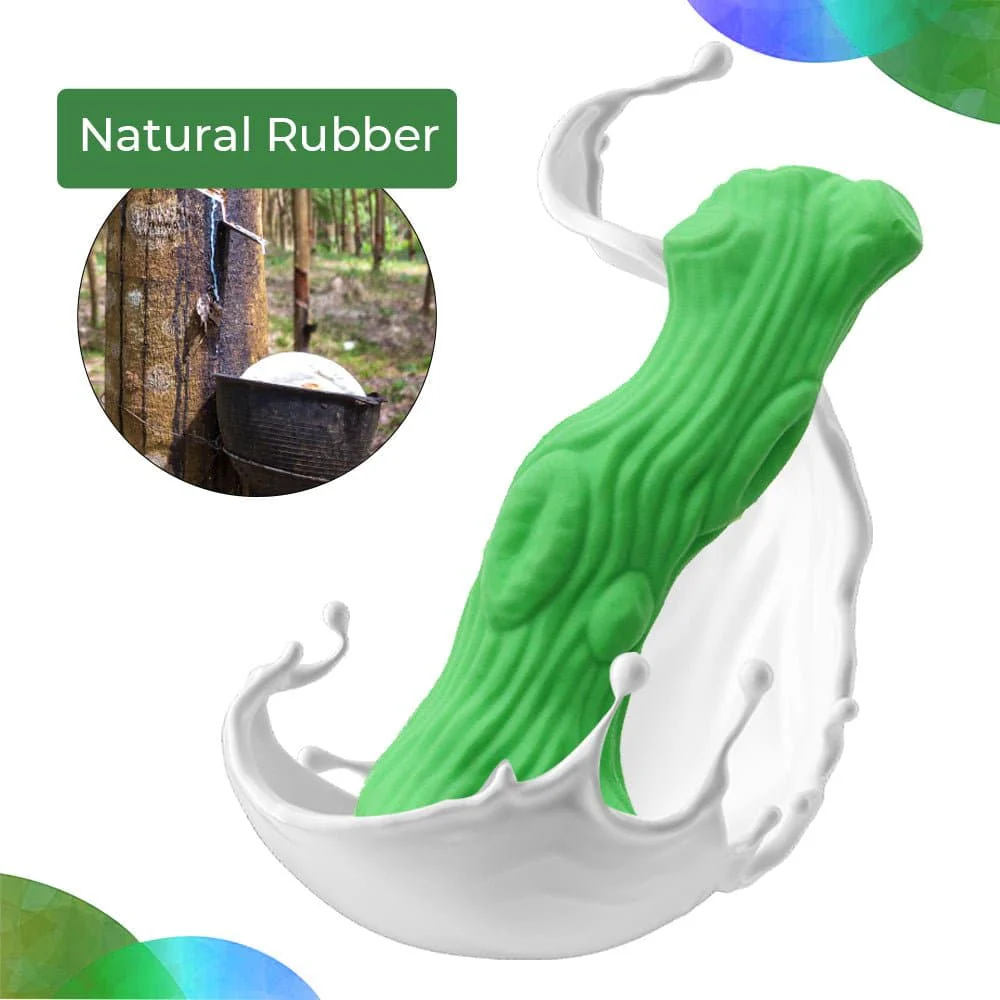 Goofy Tails Tree Trunk Chew Toys for Dogs (Green) - Image 6