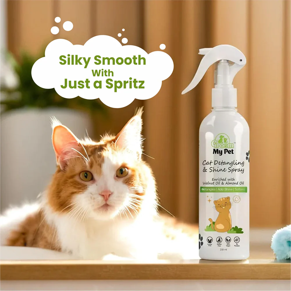 Groom My Pet Detangling and Shine Spray for Cats - Image 4