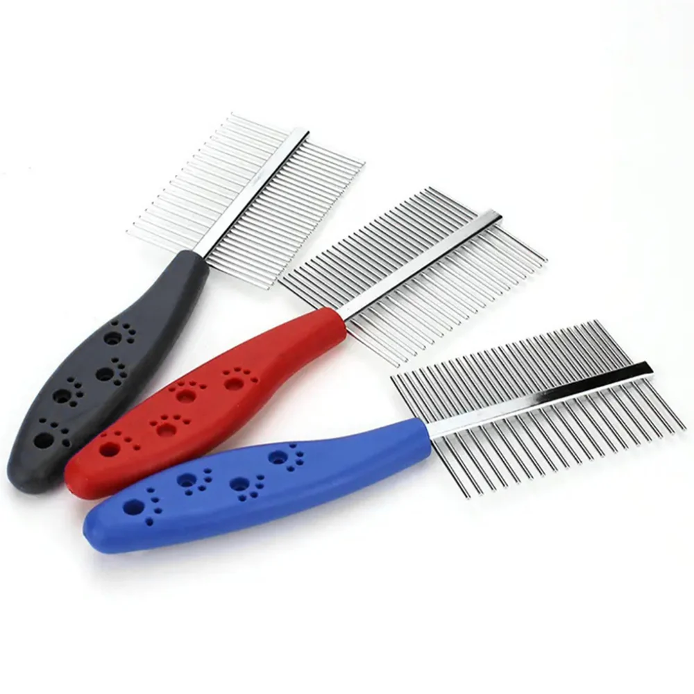 Groom My Pet Double Side Steel Comb for Dogs and Cats (Blue) - Image 5