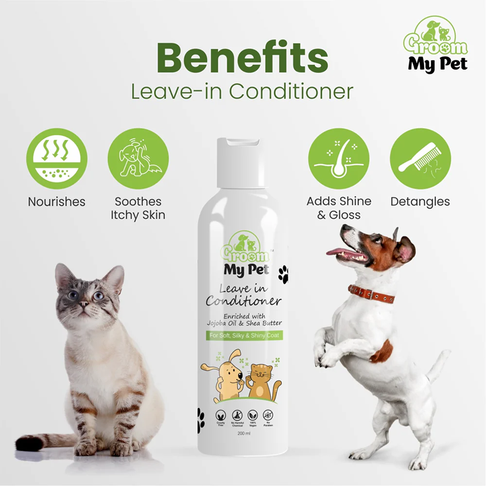 Groom My Pet Leave In Conditioner No Rinse Formula for Dogs and Cats - Image 2