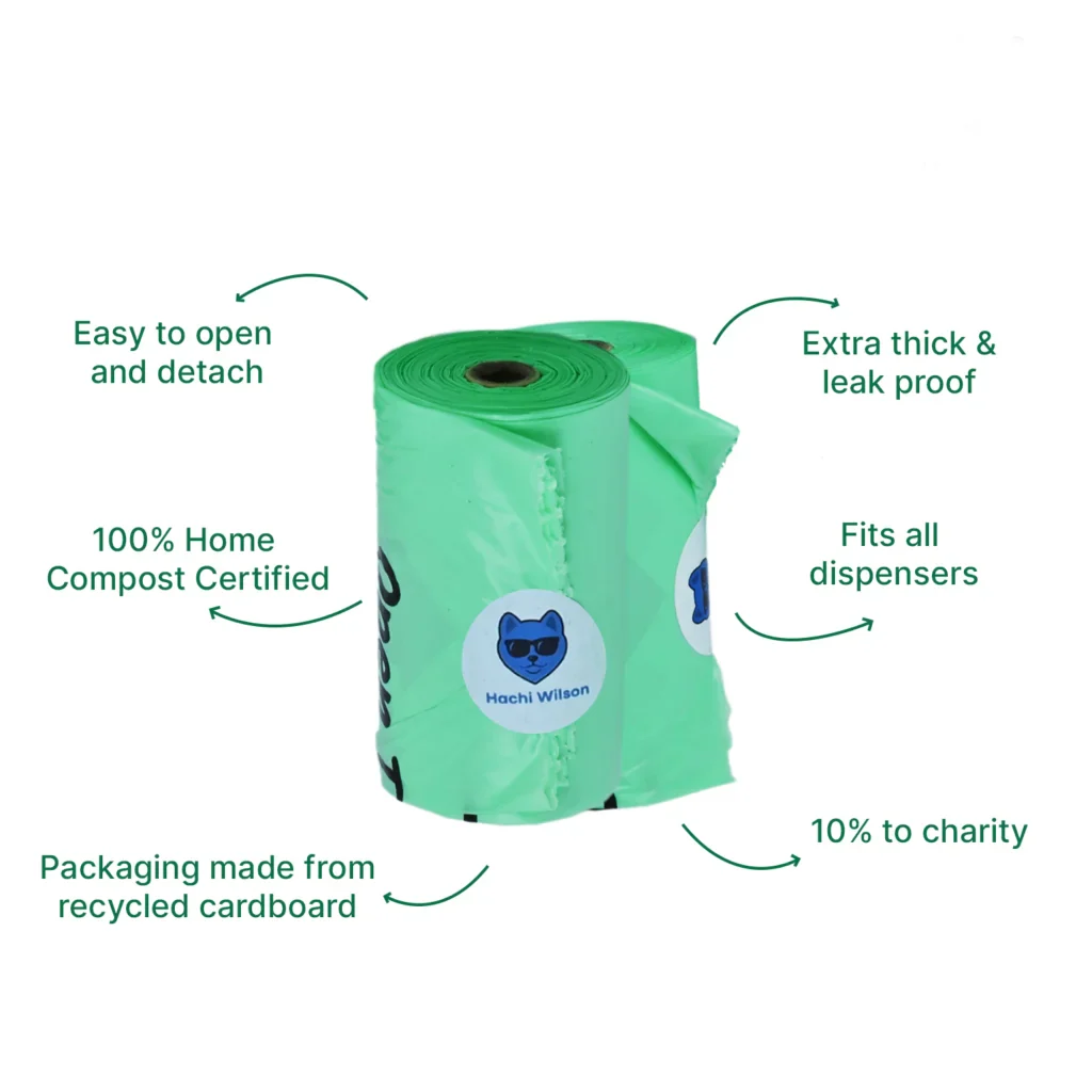 Hachi Wilson Dog Poop Bag Rolls for Dogs - Image 2