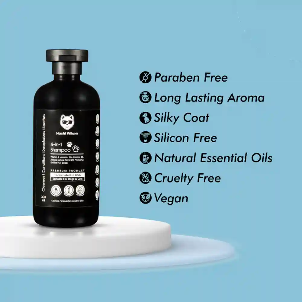 Hachi Wilson Premium 4 in 1 Shampoo for Dogs and Cats - Image 2