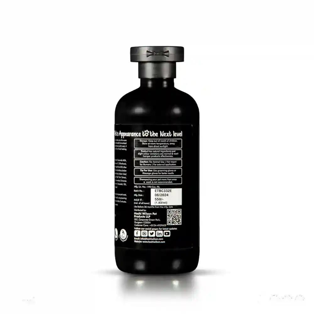 Hachi Wilson Premium 4 in 1 Shampoo for Dogs and Cats - Image 6