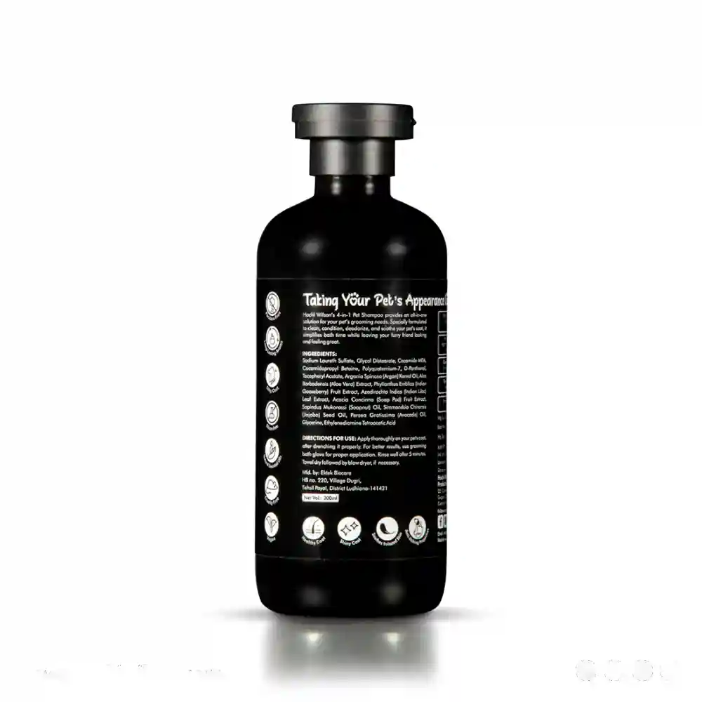 Hachi Wilson Premium 4 in 1 Shampoo for Dogs and Cats - Image 7