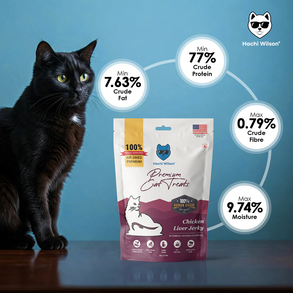 Hachi Wilson Premium Chicken Liver Jerky Cat Treat - Image 2