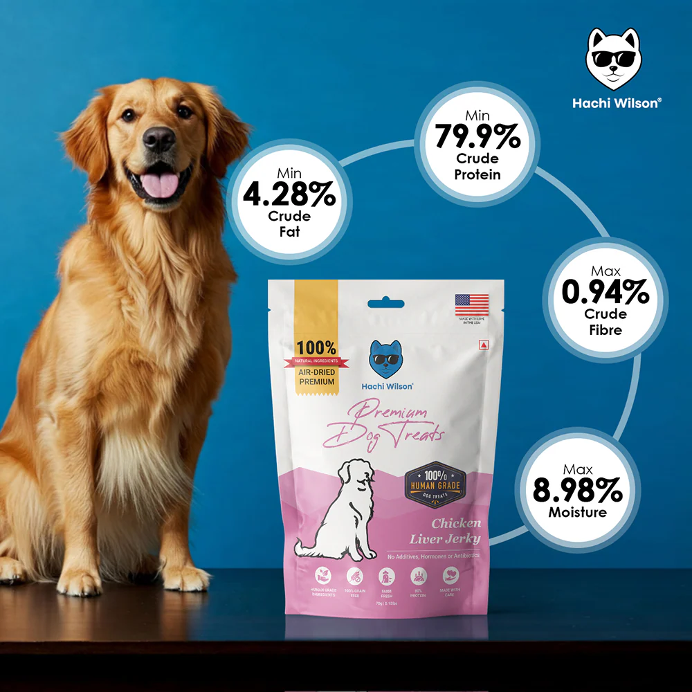 Hachi Wilson Premium Chicken Liver Jerky Dog Treat - Image 2