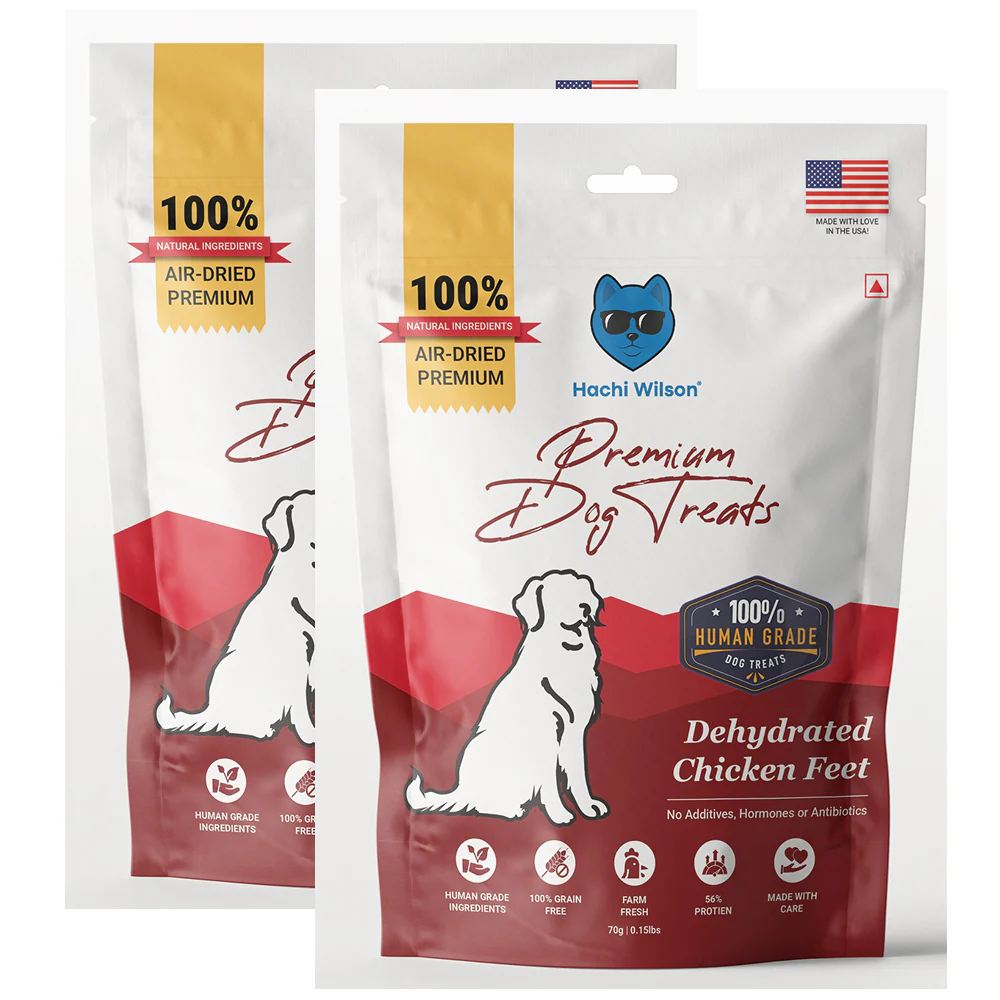 Hachi Wilson Premium Dehydrated Chicken Feet Jerky Dog Treat - Image 10