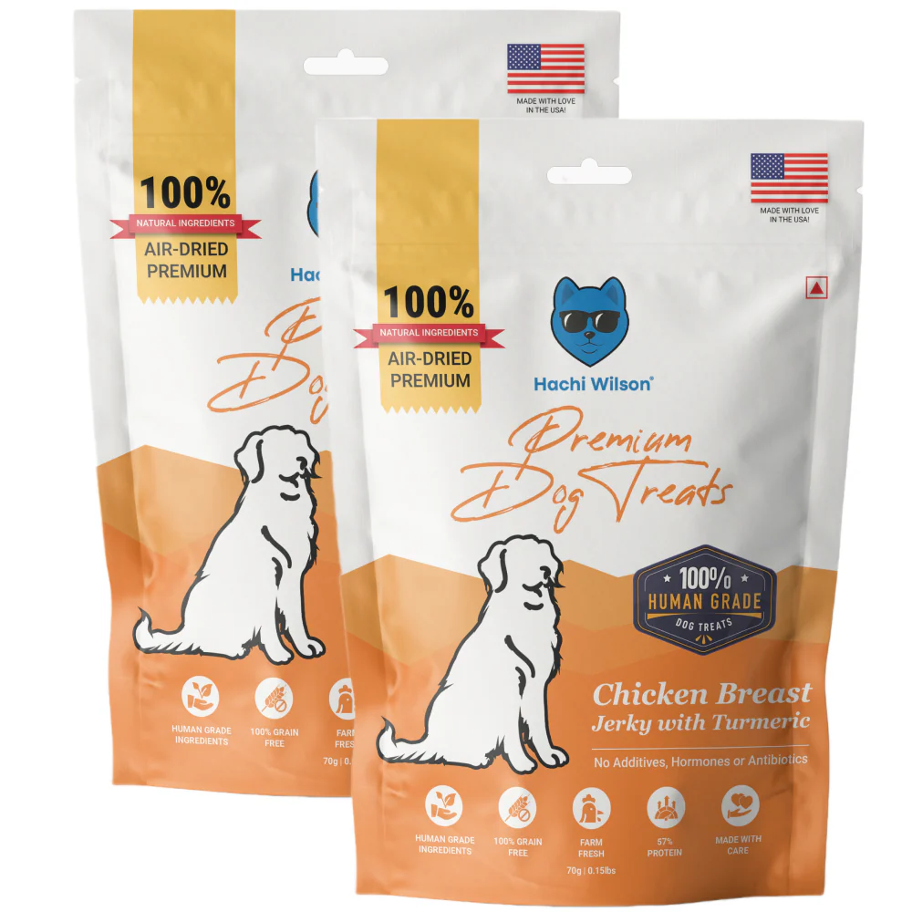Hachi Wilson Premium Chicken Breast with Turmeric Jerky Dog Treat - Image 9