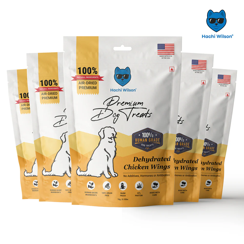 Hachi Wilson Premium Dehydrated Chicken Wings Jerky Dog Treat - Image 10
