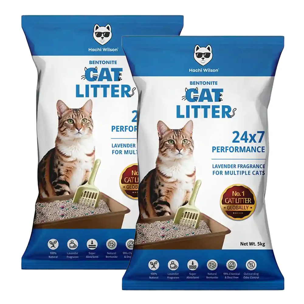 Hachi Wilson Scented Natural Bentonite White Sand Cat Litter - Image 13
