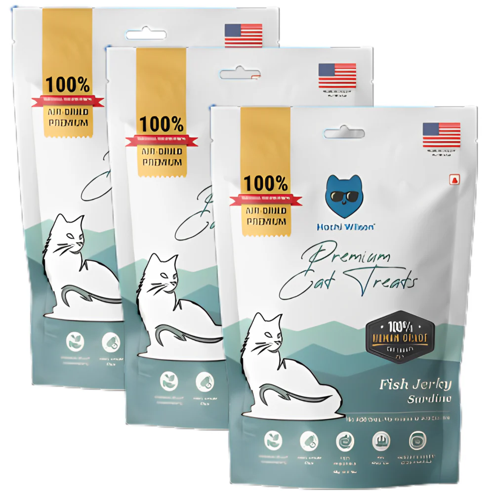 Hachi Wilson Premium Sardine Fish Jerky Cat Treat - Image 8