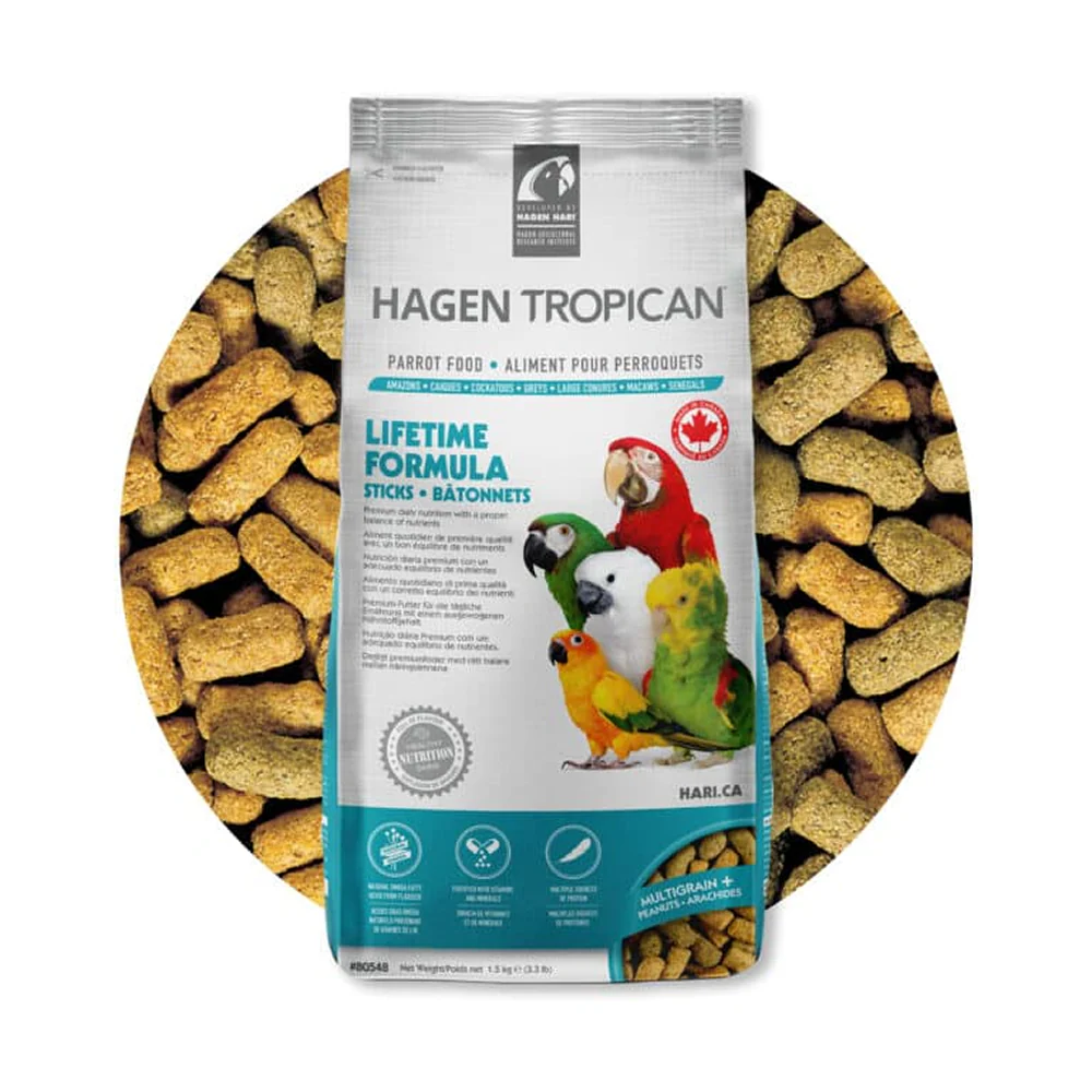 Hagen Tropican Lifetime Formula Sticks Bird Food - Image 3