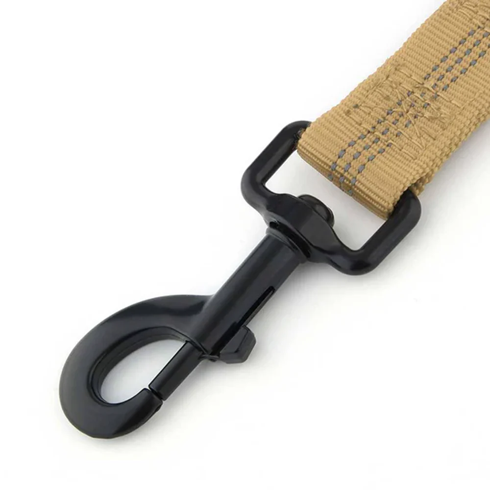 Hank Camo Bungee Leash for Dogs (Brown) - Image 7
