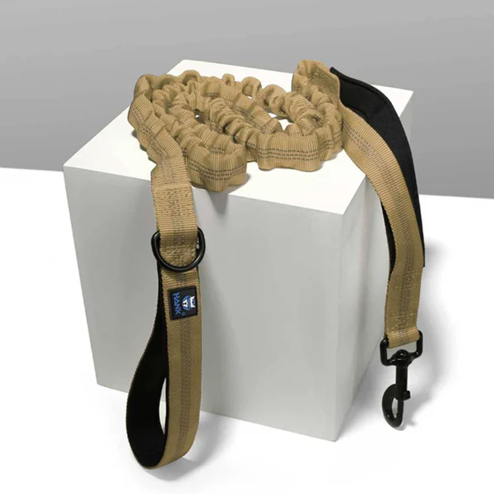 Hank Camo Bungee Leash for Dogs (Brown) - Image 8