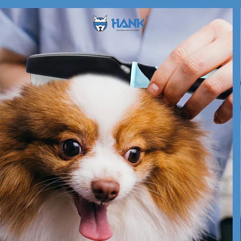 Hank Flea Comb for Pets (Blue) - Image 6
