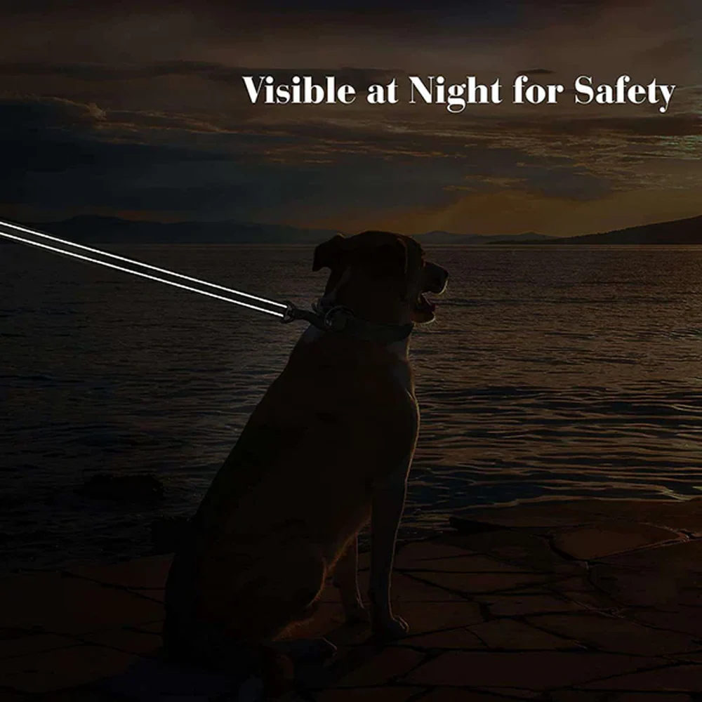 Hank Leash Design for Heavy Puller Dogs (Red) - Image 7