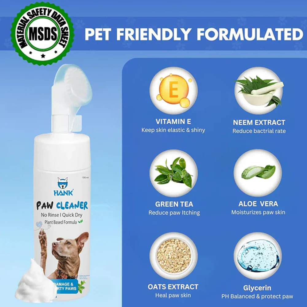 Hank Paw Cleaner for Dogs and Cats (Blue) - Image 4
