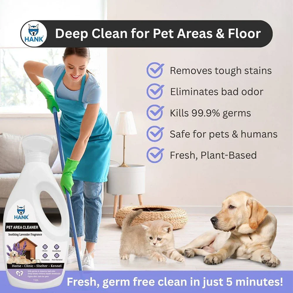 Hank Lavender Pet Friendly Floor Cleaner Kennel Wash Floor Cleaner For Dog - Image 2