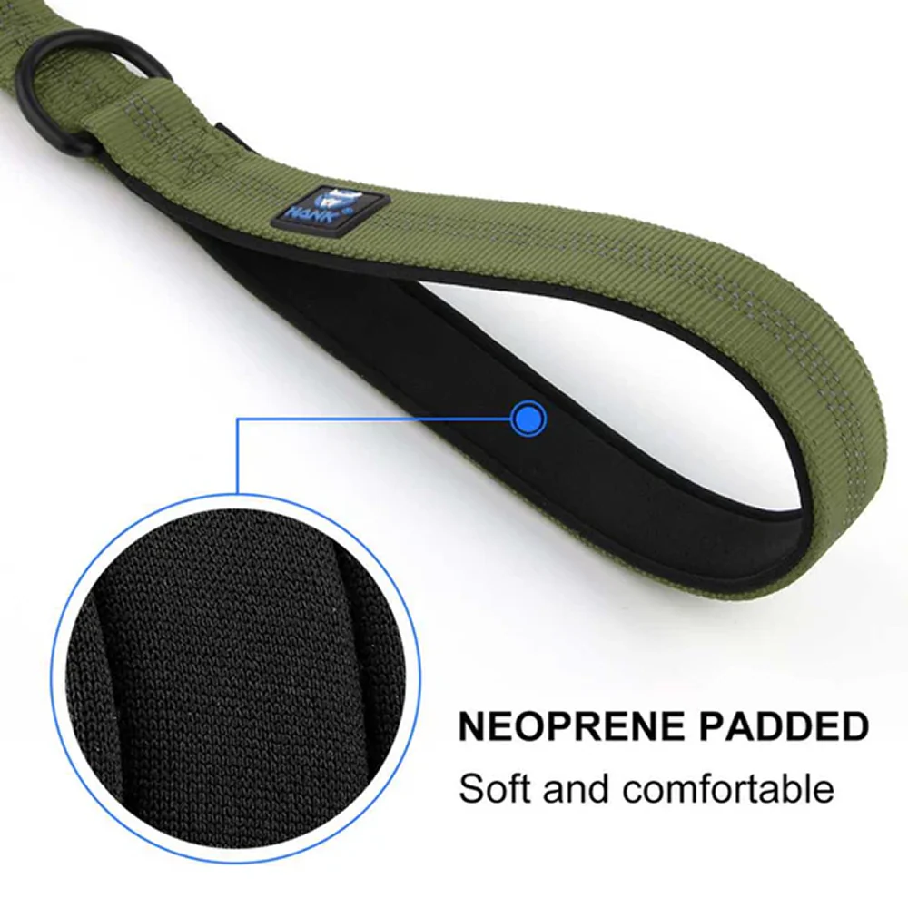 Hank Tactical Bungee Leash for Dogs (Green) - Image 3