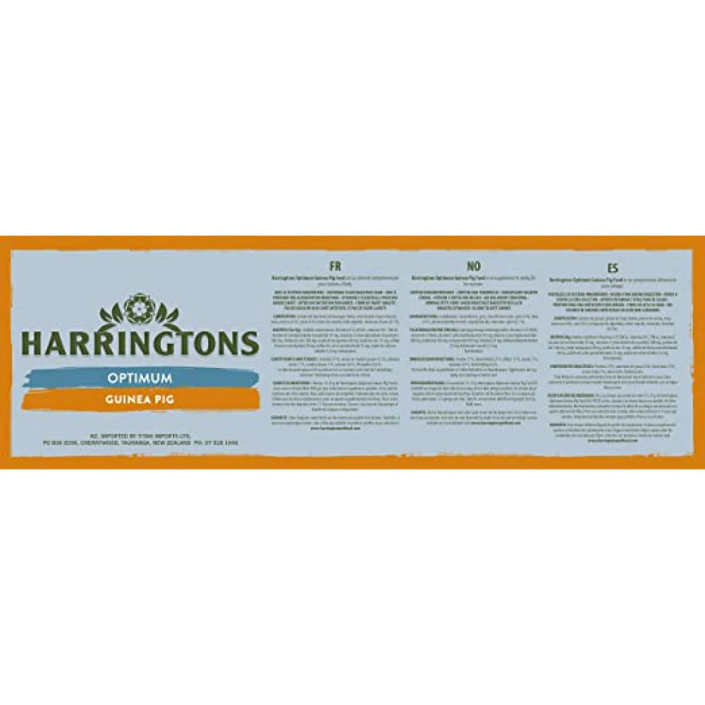 Harringtons Small Animal Optimum Guinea Pig Food - Image 4