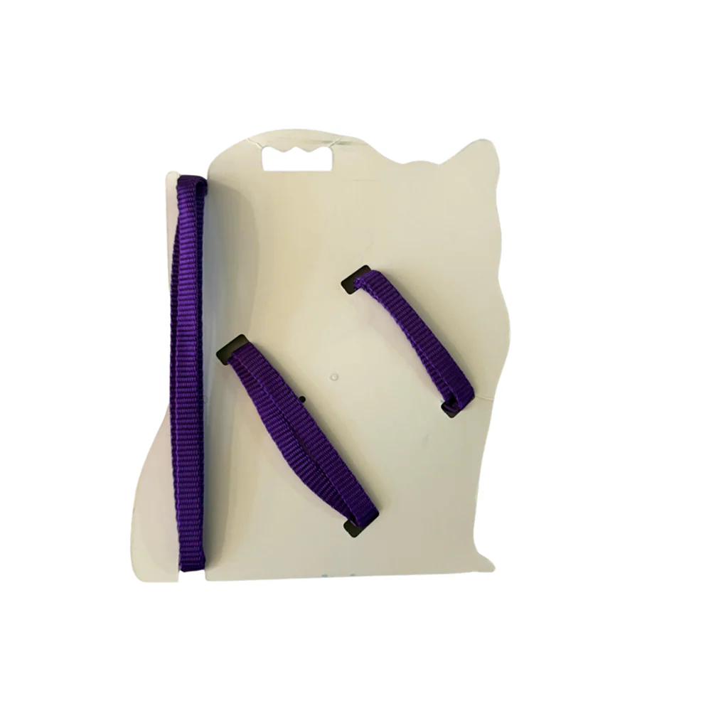 Healing Leaf Angle Soft Harness for Cats (Purple) - Image 2