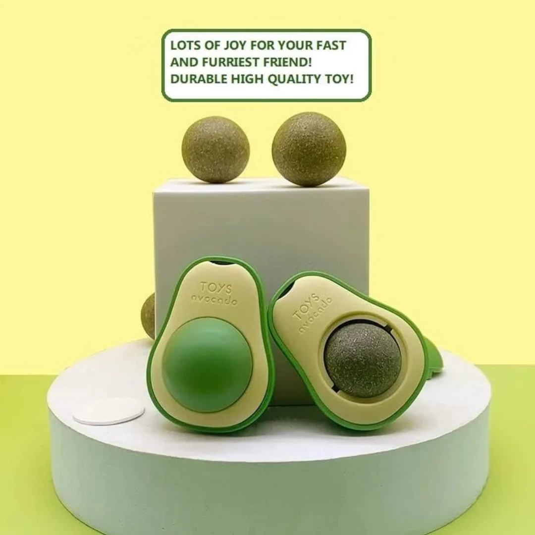Healing Leaf Avacado Catnip Toys for Cats - Image 3