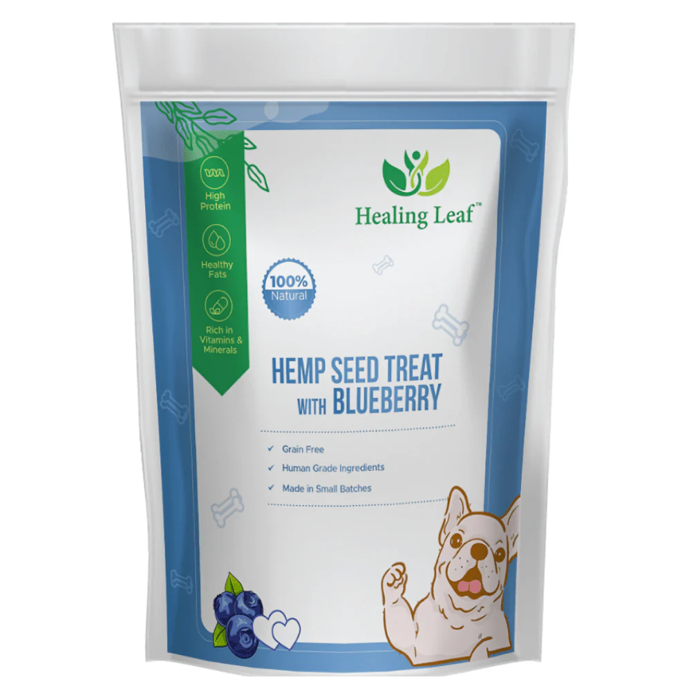 Healing Leaf Hemp Blueberry Treats and Skatrs Treat Hider Toy Combo for Dogs - Image 11