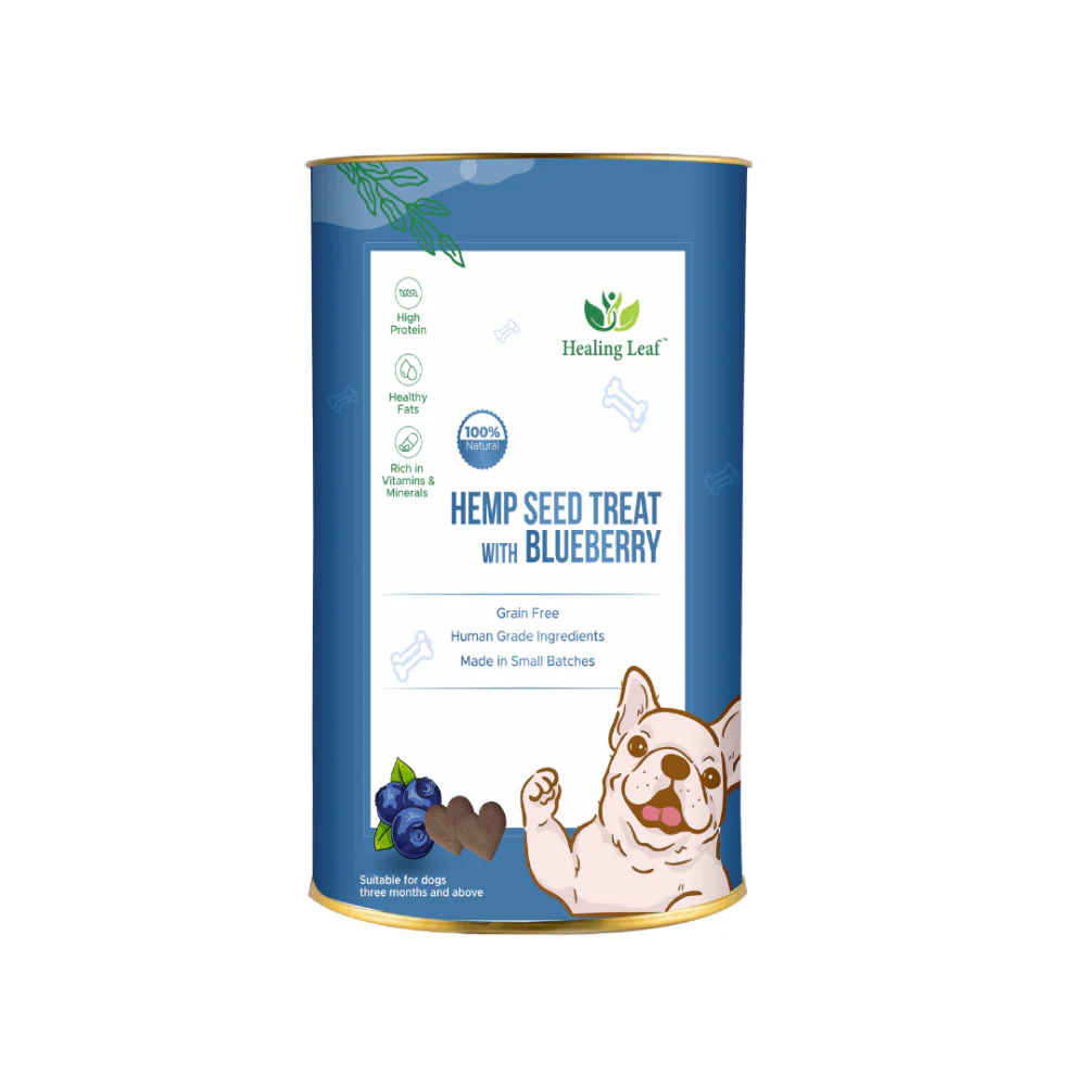 Healing Leaf Hemp Blueberry Treats and Skatrs Treat Hider Toy Combo for Dogs - Image 12