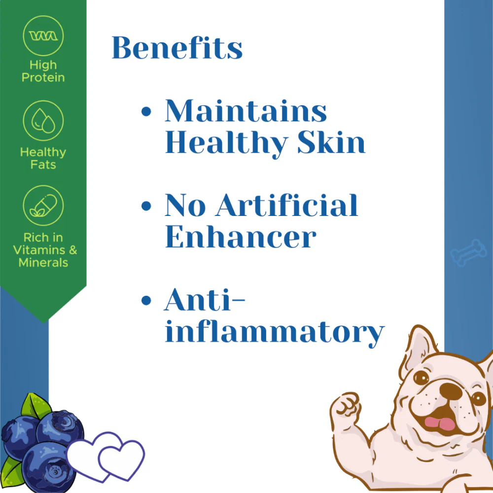 Healing Leaf Hemp Blueberry Treats and Skatrs Treat Hider Toy Combo for Dogs - Image 3