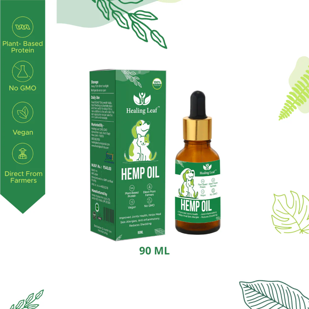 Healing Leaf Hemp Oil for Dogs and Cats - Image 12