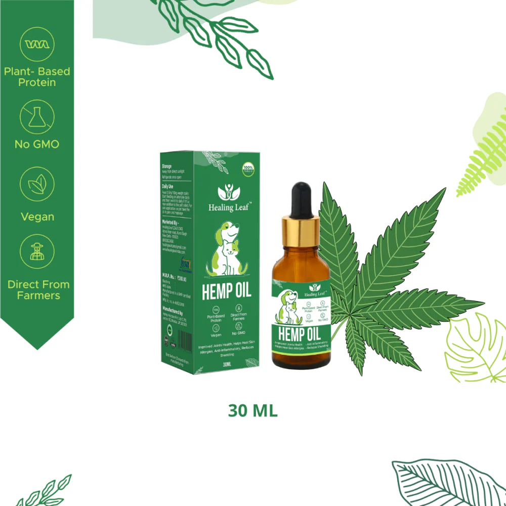 Healing Leaf Hemp Oil for Dogs and Cats - Image 13
